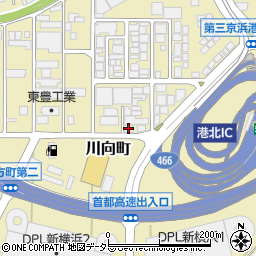 株式会社多摩川横浜工場周辺の地図