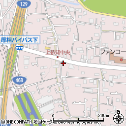 神奈川県厚木市上依知292周辺の地図