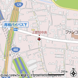 神奈川県厚木市上依知509周辺の地図