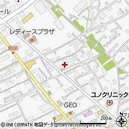 神奈川県愛甲郡愛川町中津798周辺の地図