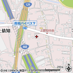 神奈川県厚木市上依知507周辺の地図