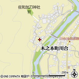 滋賀県長浜市木之本町川合1299周辺の地図