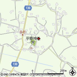 千葉県市原市永吉周辺の地図
