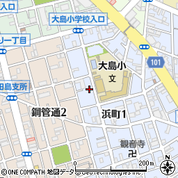 玉泉社川崎店周辺の地図