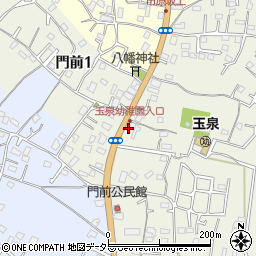 千葉県市原市門前周辺の地図