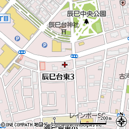 千葉県市原市辰巳台東周辺の地図