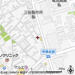 神奈川県愛甲郡愛川町中津3325-16周辺の地図