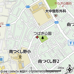 東京都町田市南つくし野2丁目周辺の地図
