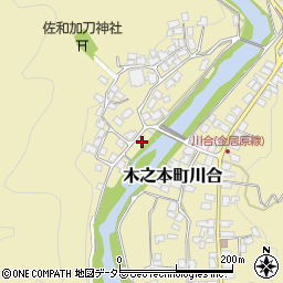 滋賀県長浜市木之本町川合1296周辺の地図