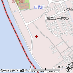 鳥取県境港市渡町2449-1周辺の地図