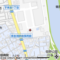 旭化成ホームズ株式会社鶴見展示場周辺の地図