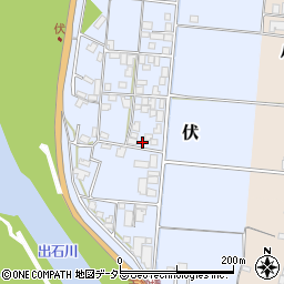 兵庫県豊岡市伏236周辺の地図