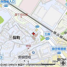 神奈川県出先機関　横浜農業合同庁舎農業技術センター横浜川崎地区事務所周辺の地図