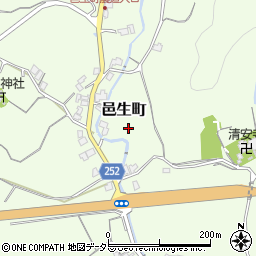 島根県松江市邑生町周辺の地図