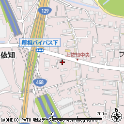 神奈川県厚木市上依知506-6周辺の地図