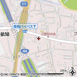 神奈川県厚木市上依知506-6周辺の地図