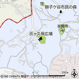 神奈川県横浜市鶴見区獅子ケ谷3丁目20周辺の地図