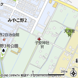 千葉県大網白里市駒込306周辺の地図