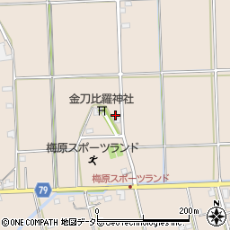岐阜県山県市梅原2643-4周辺の地図