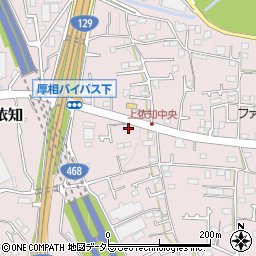 神奈川県厚木市上依知506-1周辺の地図