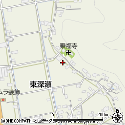 岐阜県山県市東深瀬1072周辺の地図