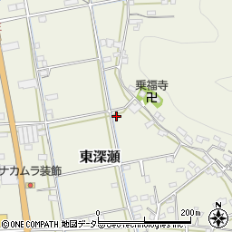 岐阜県山県市東深瀬1070周辺の地図