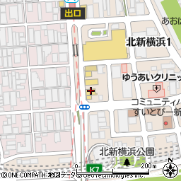 かっぱ寿司 北新横浜店周辺の地図