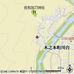 滋賀県長浜市木之本町川合1290周辺の地図