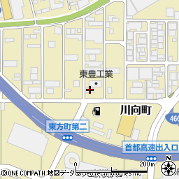 神奈川県横浜市都筑区川向町889周辺の地図