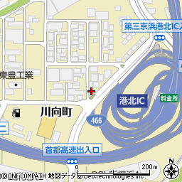 神奈川県横浜市都筑区川向町965周辺の地図