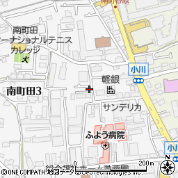 東京都町田市南町田3丁目36-12周辺の地図