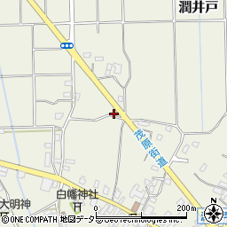 千葉県市原市潤井戸580周辺の地図