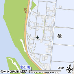 兵庫県豊岡市伏227周辺の地図