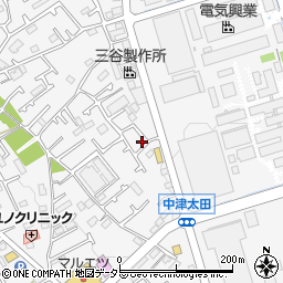 神奈川県愛甲郡愛川町中津3325周辺の地図