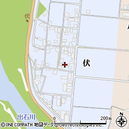 兵庫県豊岡市伏236-3周辺の地図