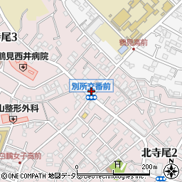 福美容室周辺の地図