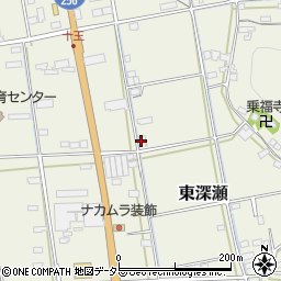岐阜県山県市東深瀬1092周辺の地図