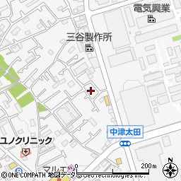 神奈川県愛甲郡愛川町中津3325-12周辺の地図