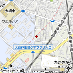 秋元駐車場周辺の地図