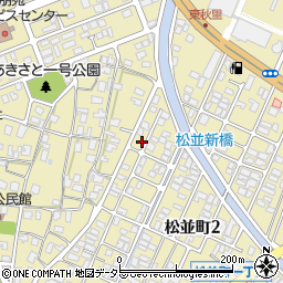 行政書士西山靖代事務所周辺の地図