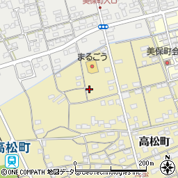 鳥取県境港市高松町618周辺の地図