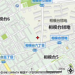 神奈川県相模原市南区相模台団地7周辺の地図
