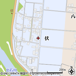兵庫県豊岡市伏233周辺の地図