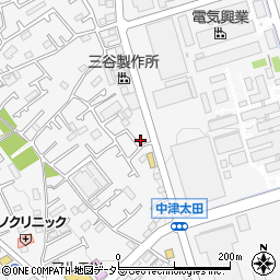 神奈川県愛甲郡愛川町中津3325-21周辺の地図