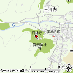 梅林寺周辺の地図