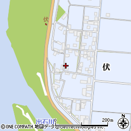 兵庫県豊岡市伏234周辺の地図