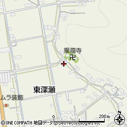 岐阜県山県市東深瀬1151周辺の地図