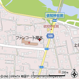 神奈川県厚木市上依知27-6周辺の地図