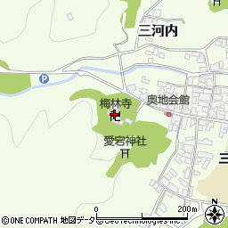 梅林寺周辺の地図