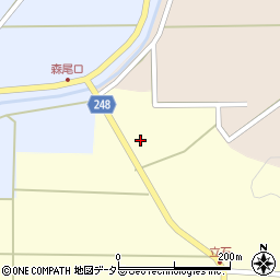 兵庫県豊岡市立石248周辺の地図